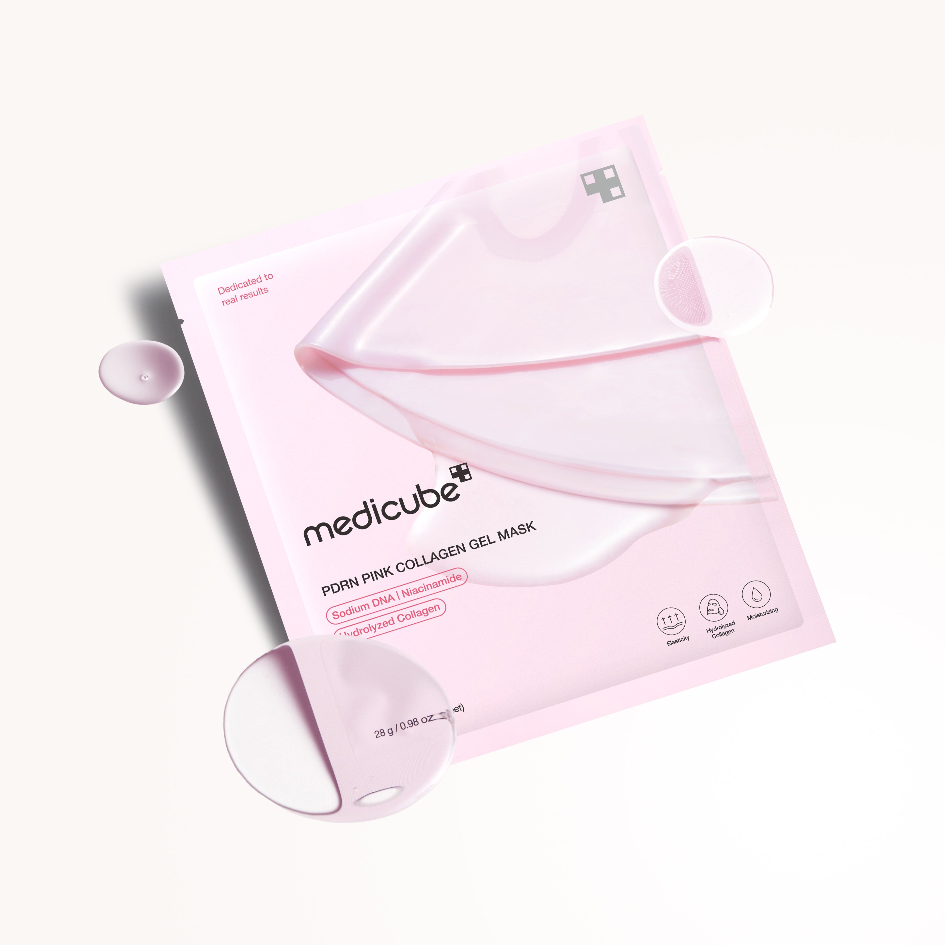 Medicube PDRN Pink Collagen Gel Mask 28g 4EA