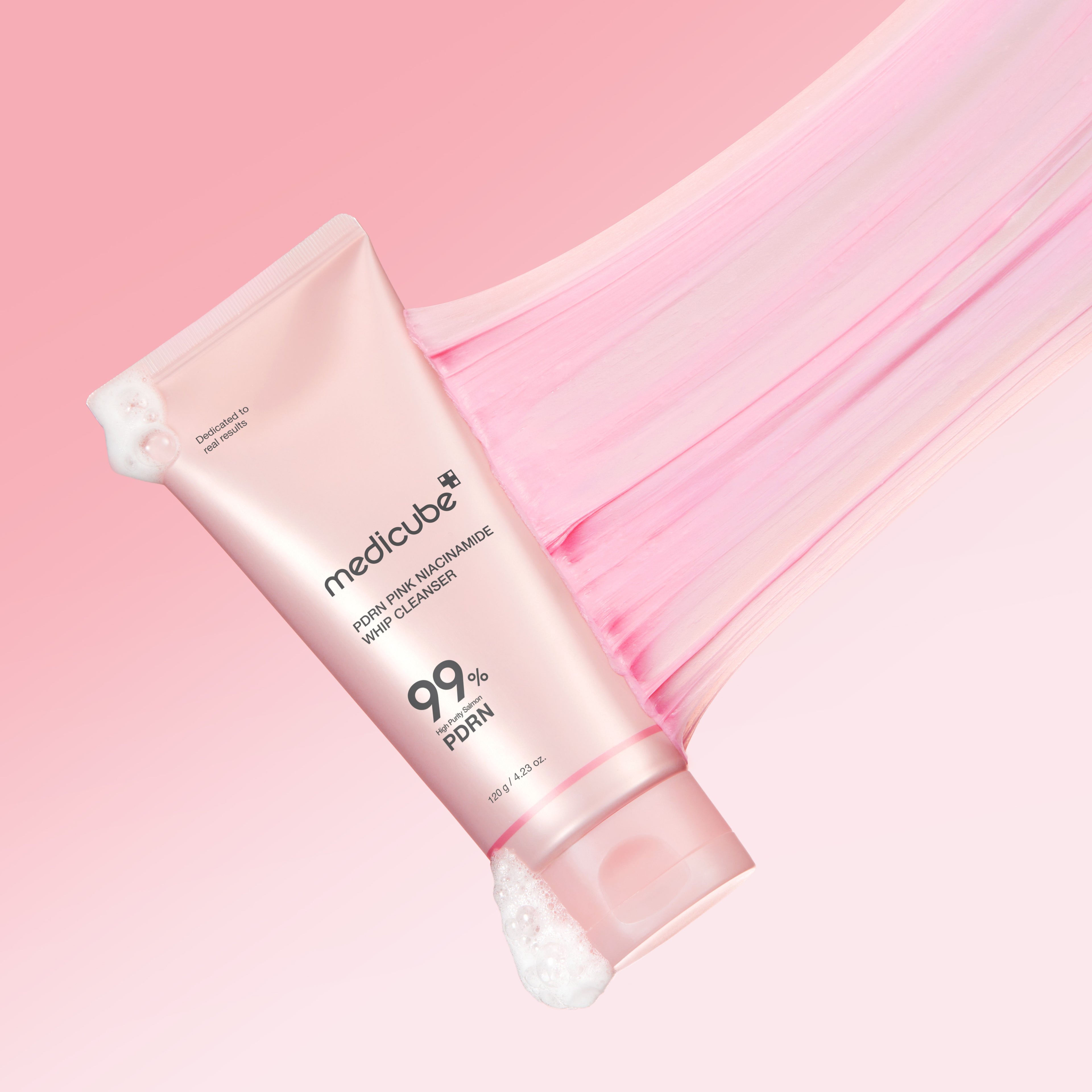 Medicube PDRN Pink Niacinamide Whip Cleanser 120g