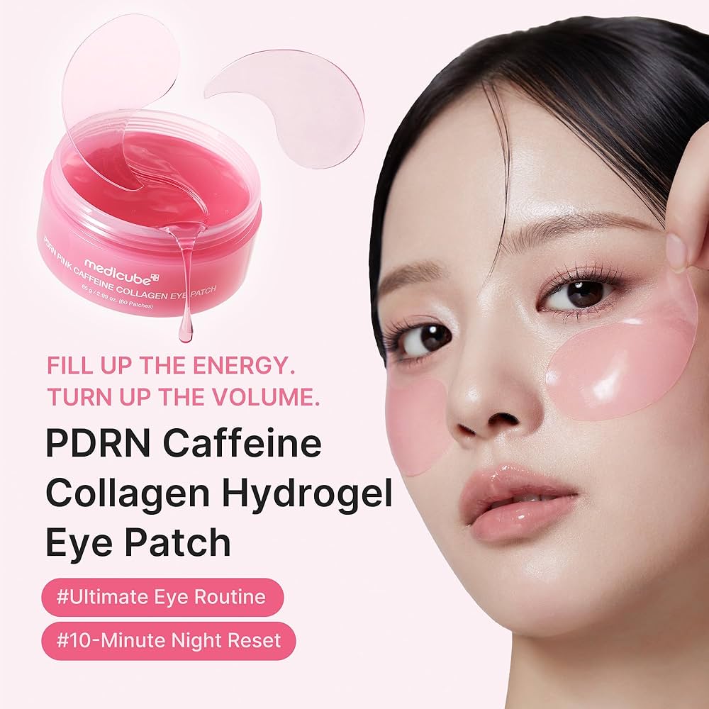 Medicube PDRN Pink Caffeine Collagen Eye Patch 85g