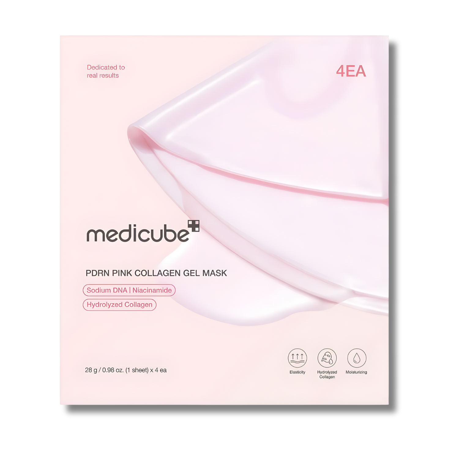 Medicube PDRN Pink Collagen Gel Mask 28g 4EA
