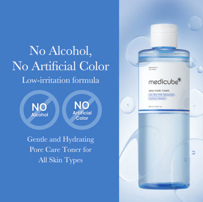 Medicube Zero Pore Toner 250ml
