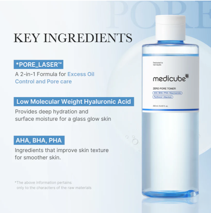 Medicube Zero Pore Toner 250ml