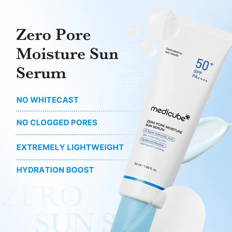 Medicube Zero Pore Hydrating Sun Serum 50ml