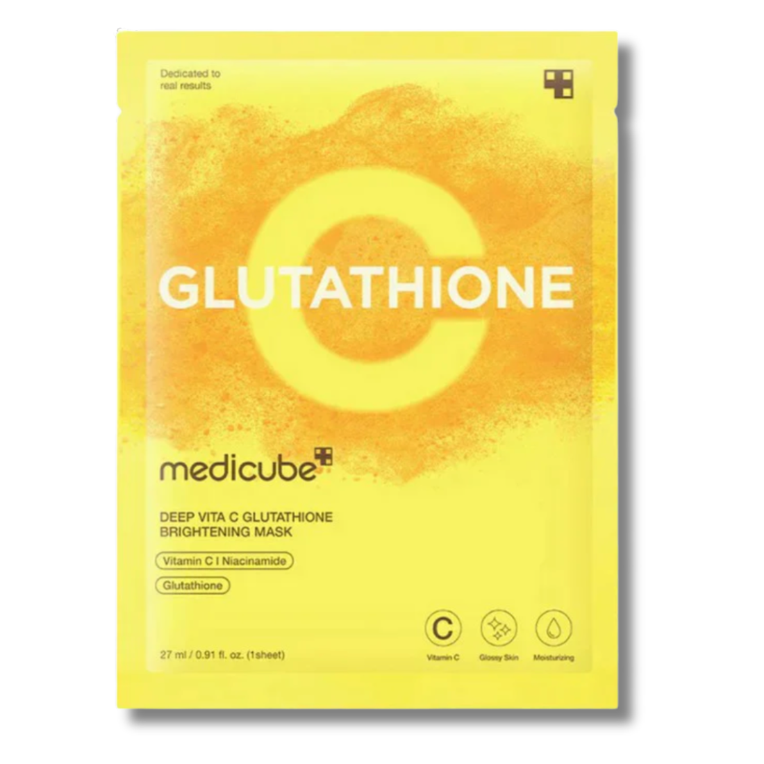 Medicube Deep Vita C Glutathione Brightening Mask 27ml
