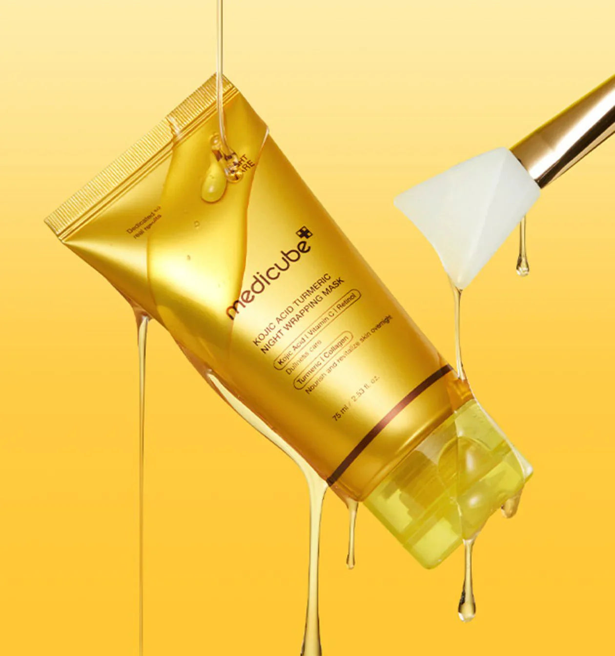 Medicube Kojic Acid Turmeric Night Wrapping Mask 75Ml