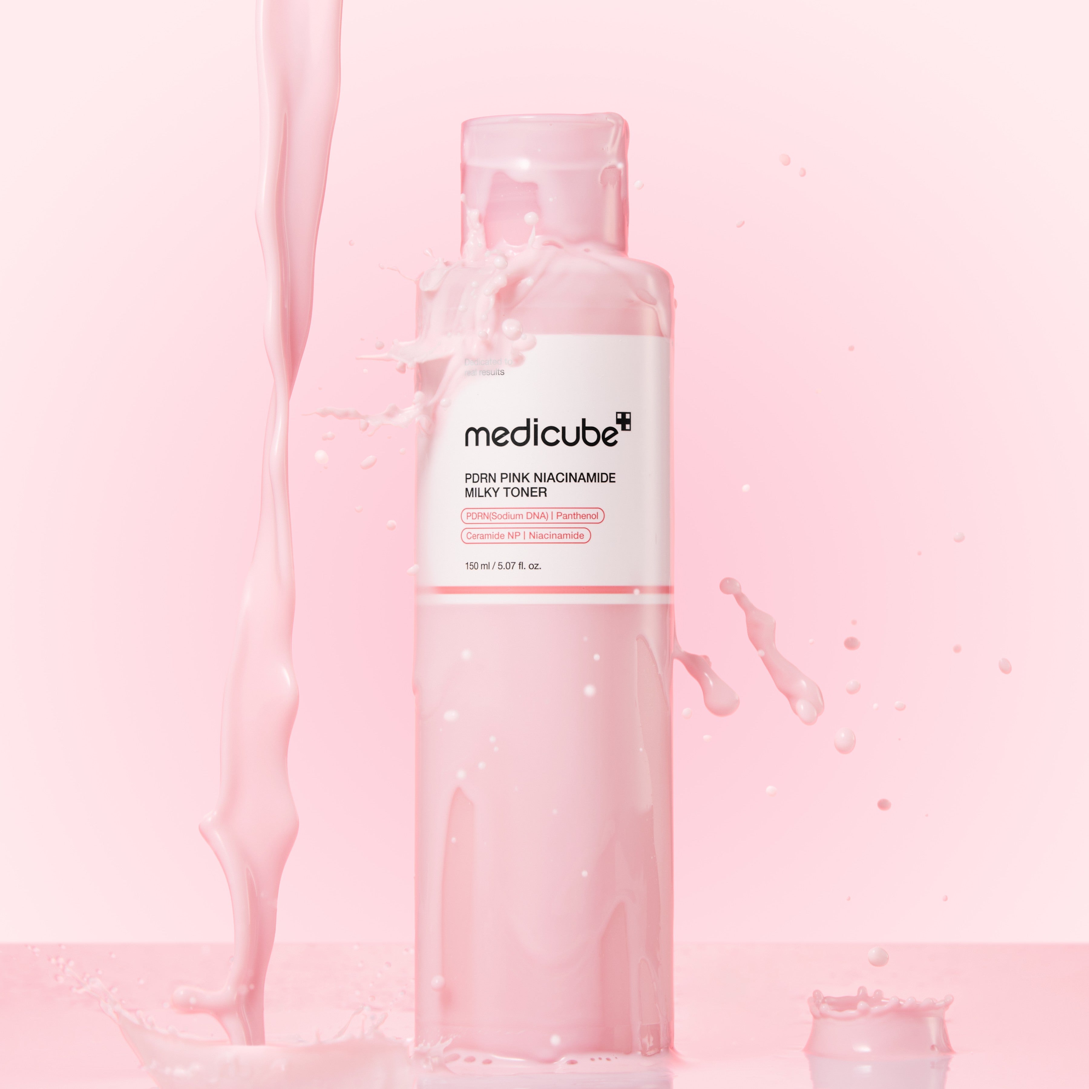 Medicube PDRN Pink Niacinamide Milky Toner 150ml