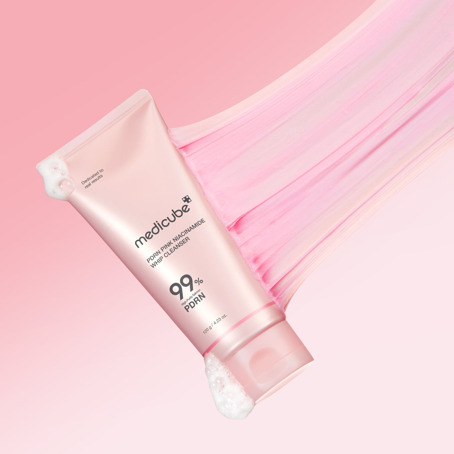 Medicube PDRN Pink Niacinamide Whip Cleanser 120g