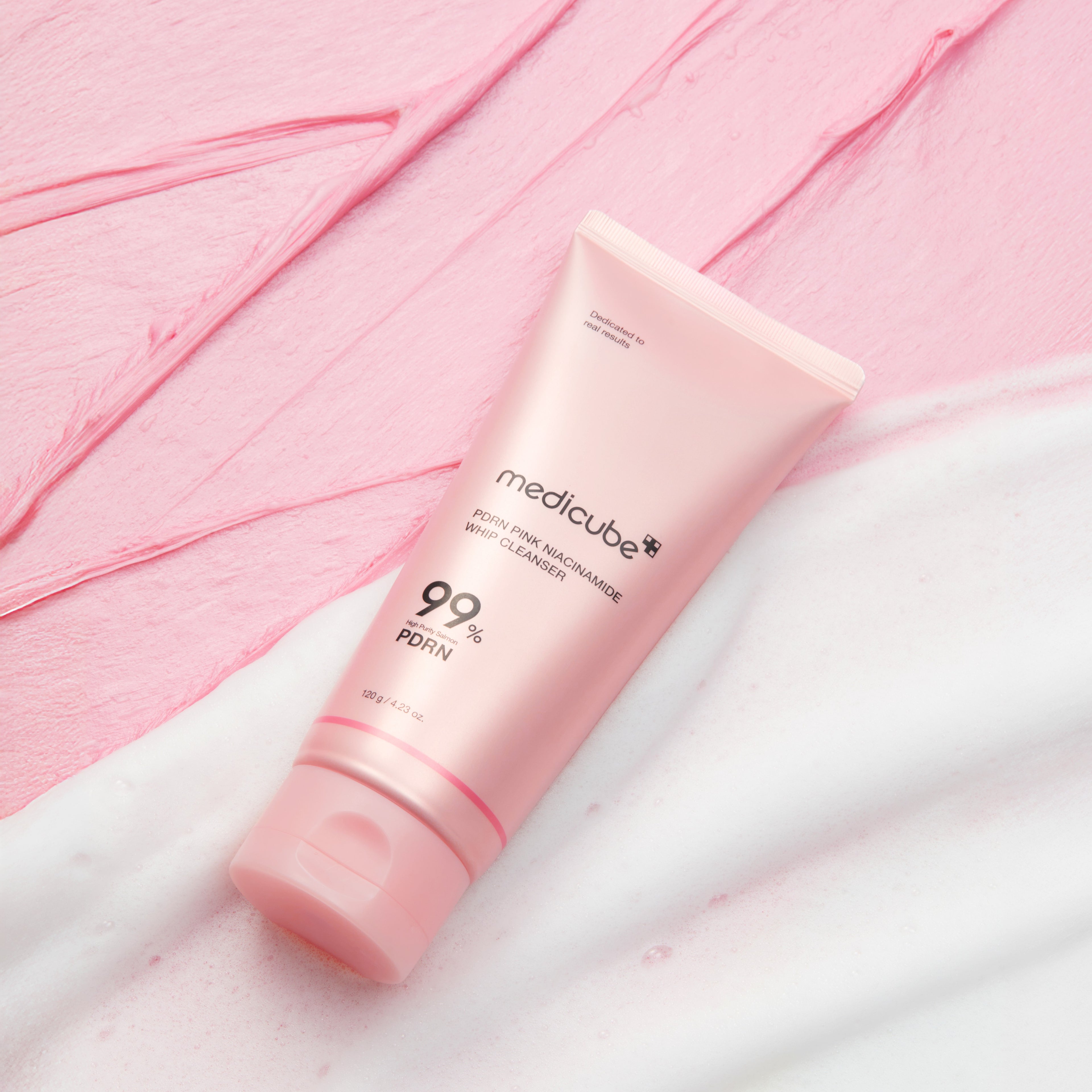 Medicube PDRN Pink Niacinamide Whip Cleanser 120g