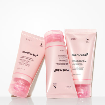 Medicube PDRN Pink Caffeine Night Wrapping Mask 75ml
