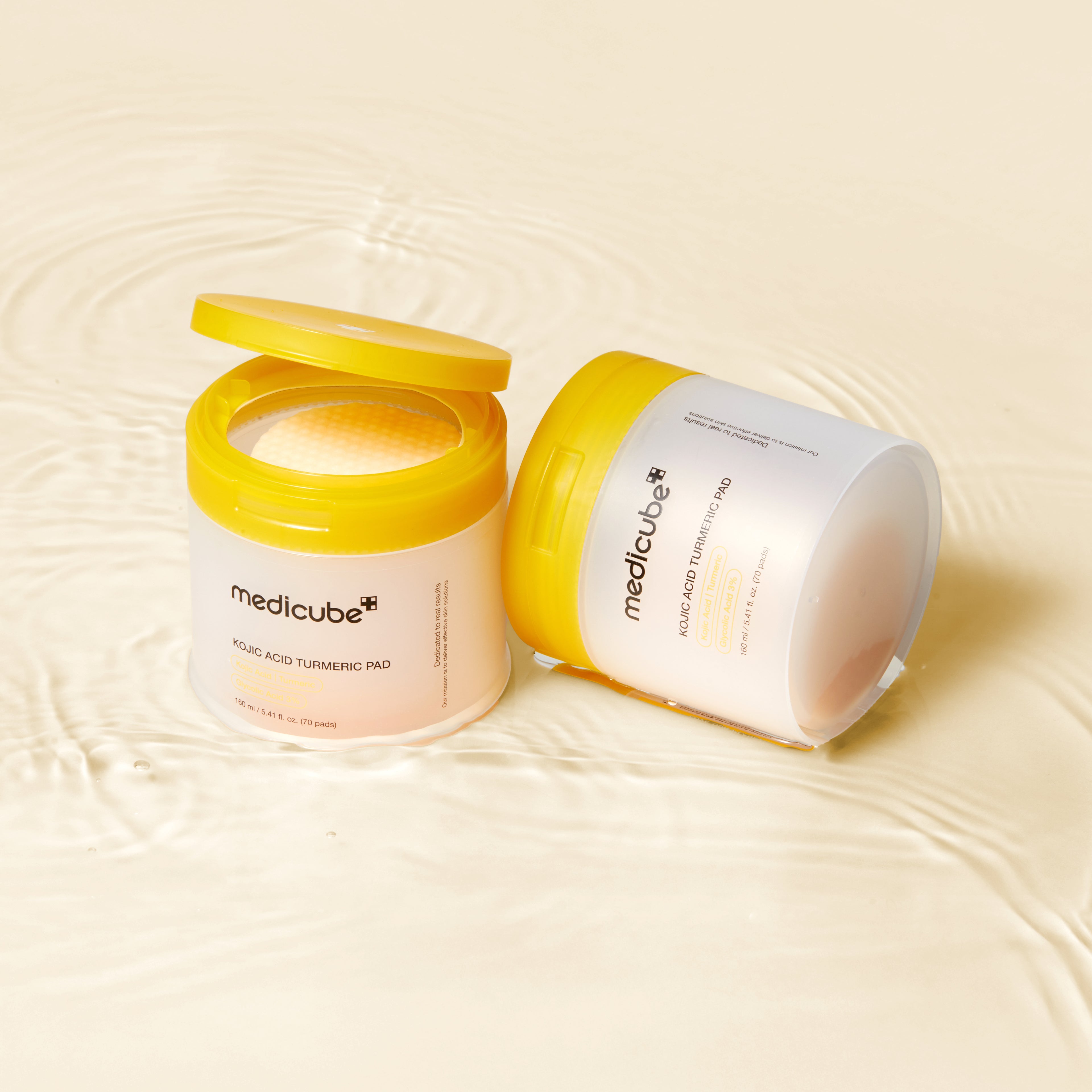 Medicube Kojic Acid Turmeric Toner Pad 160ml