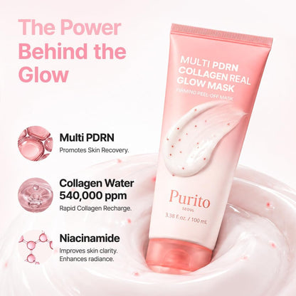 Purito Multi PDRN Collagen Real Glow Mask 100ml