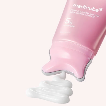 Medicube Pdrn Collagen Gua Sha Neck Wrinkle Cream 90g