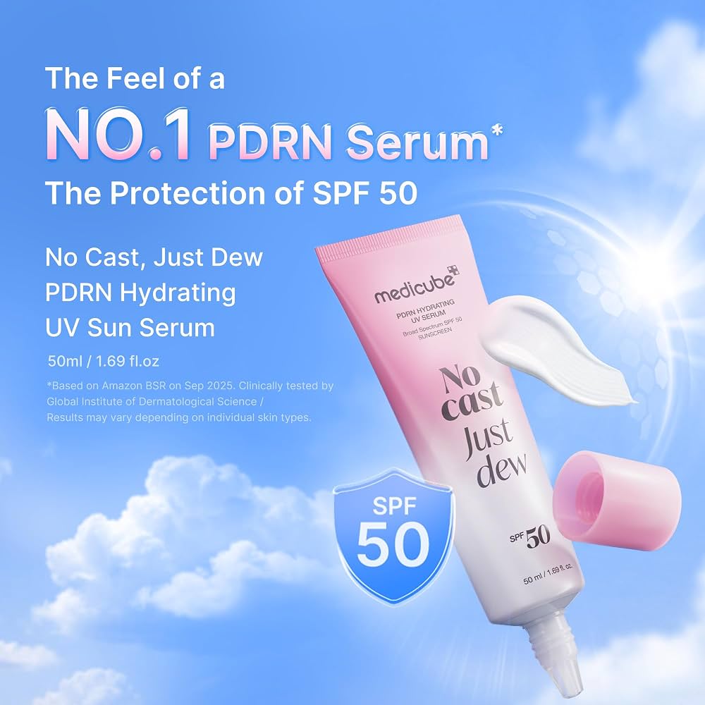 Medicube Pdrn Hydrating UV Sun Serum 50ml