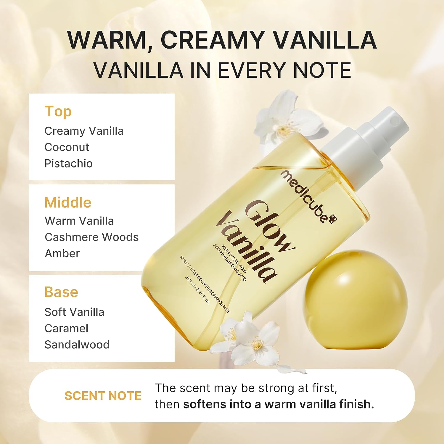 Medicube Vanilla Hair Body Fragrance Mist 100ml
