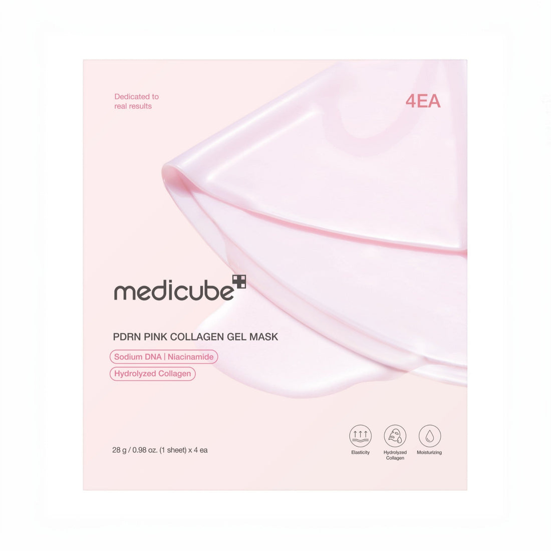 Medicube PDRN Pink Collagen Gel Mask 28g 4EA