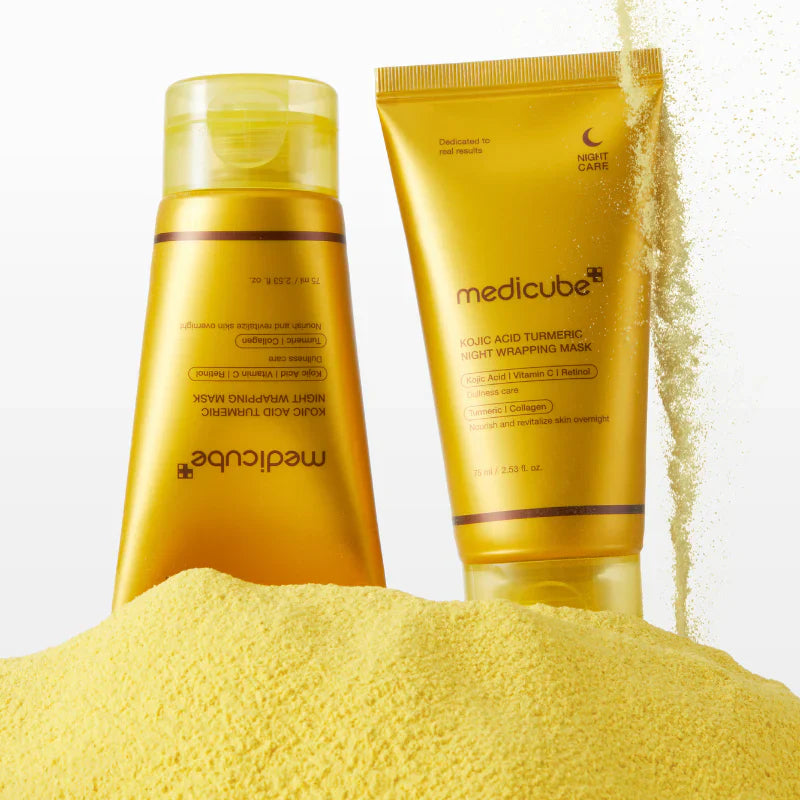 Medicube Kojic Acid Turmeric Night Wrapping Mask 75Ml