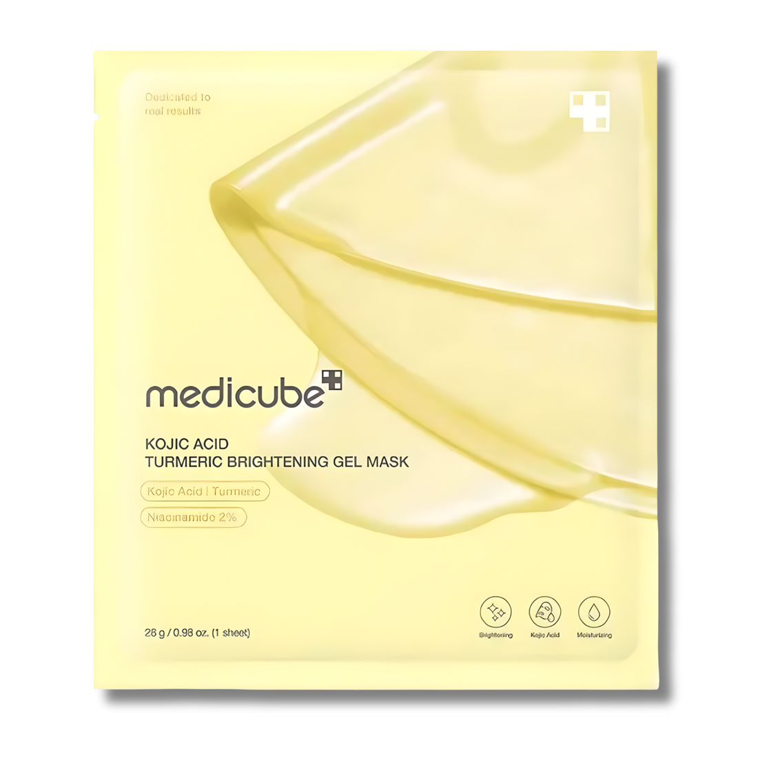 Medicube Kojic Acid Turmeric Brightening Gel Mask 28g