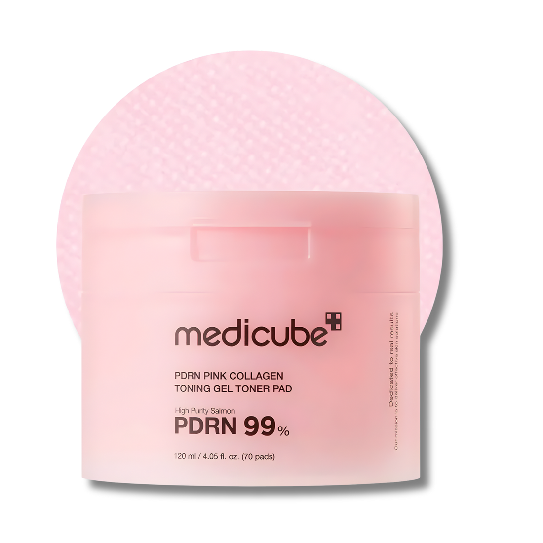 Medicube PDRN Pink Collagen Toning Gel Toner Pad 70pcs/120ml