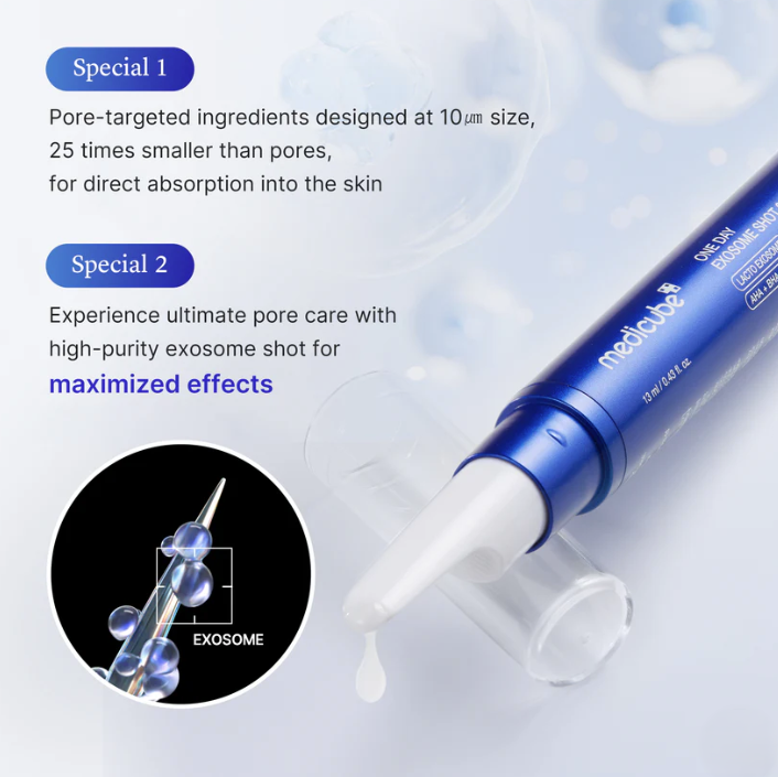 Medicube One Day Exosome Shot Pore Ampoule 7500 30ml