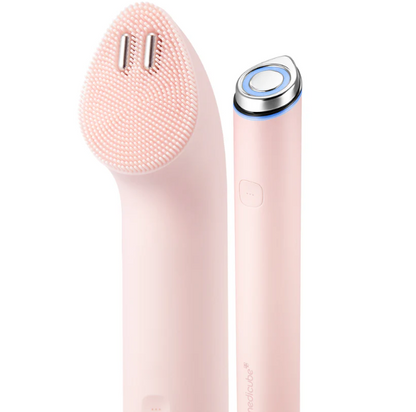 Medicube Age-R Booster Pro Mini Plus Pink + Facial Cleansing Device Head Bundle
