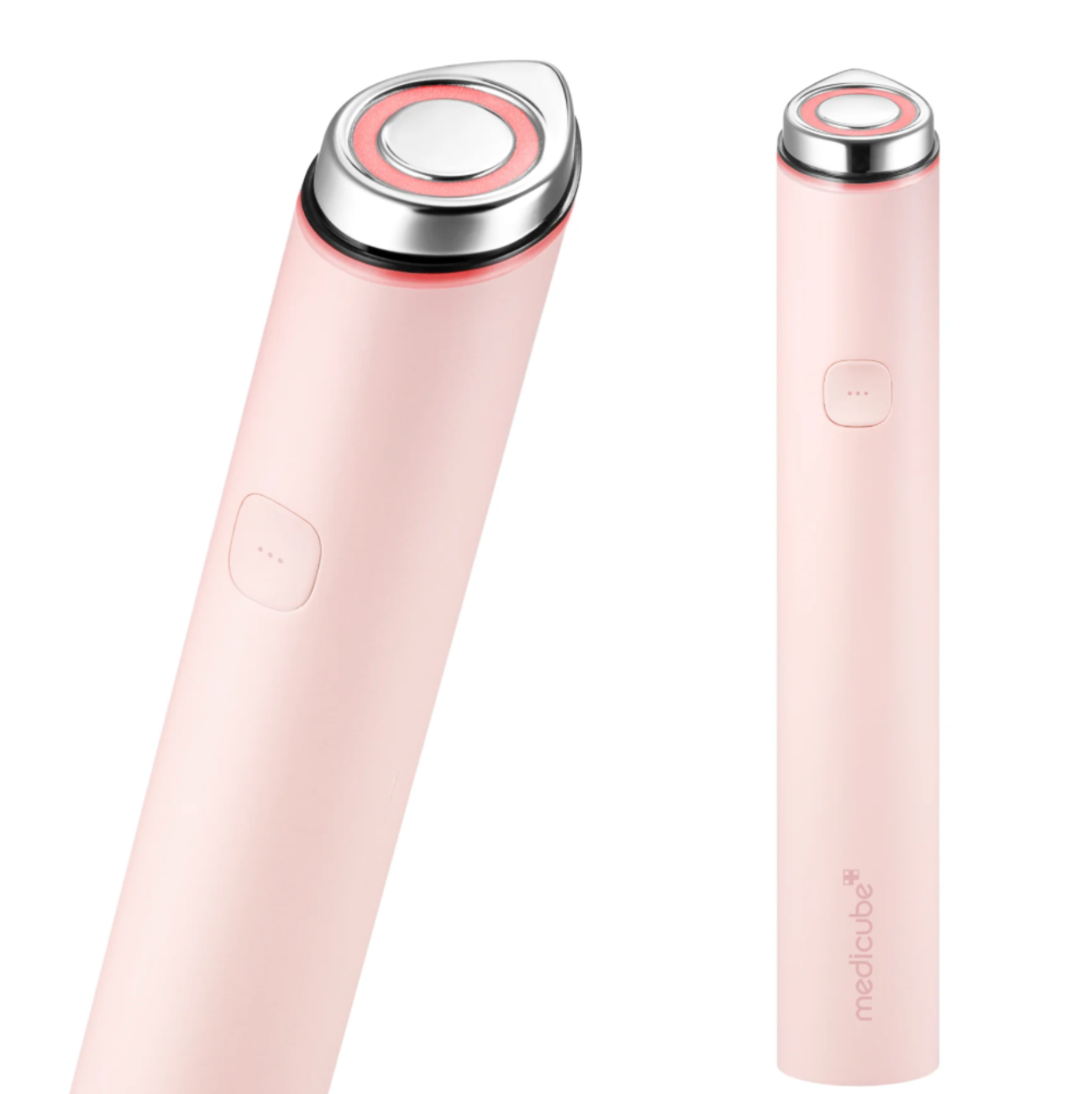 Medicube Age-R Booster Pro Mini Plus Pink + Facial Cleansing Device Head Bundle