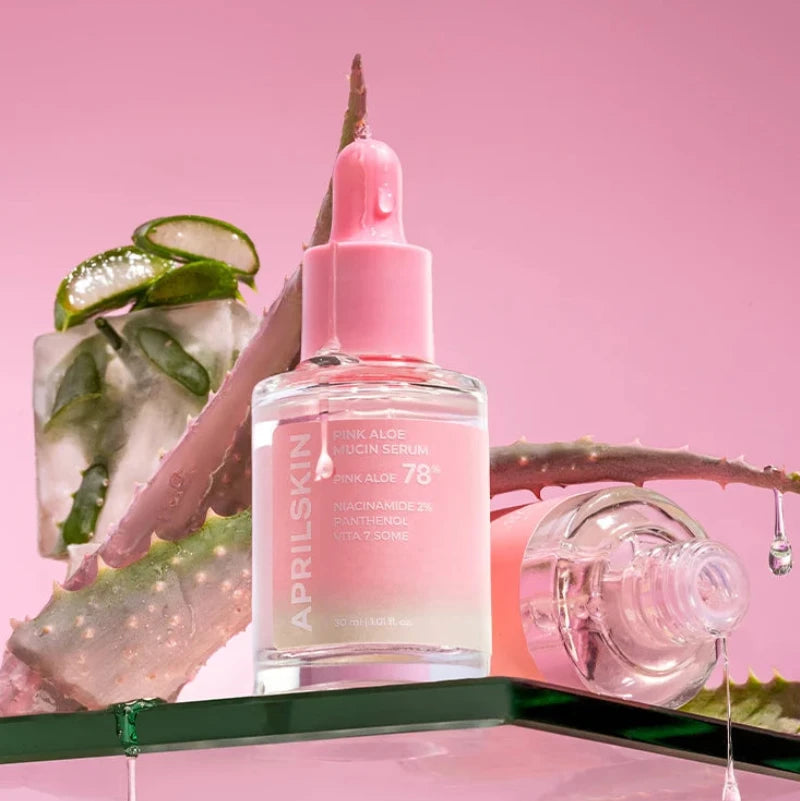 Aprilskin Pink Aloe Mucin Serum 30ml