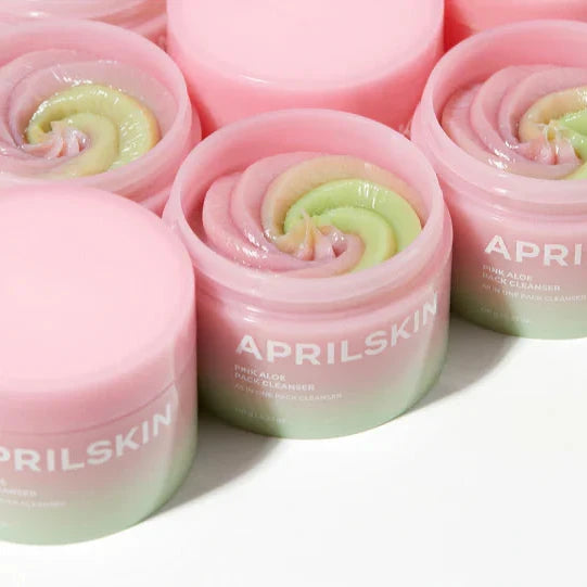 Aprilskin Pink Aloe Pack Cleanser 120g
