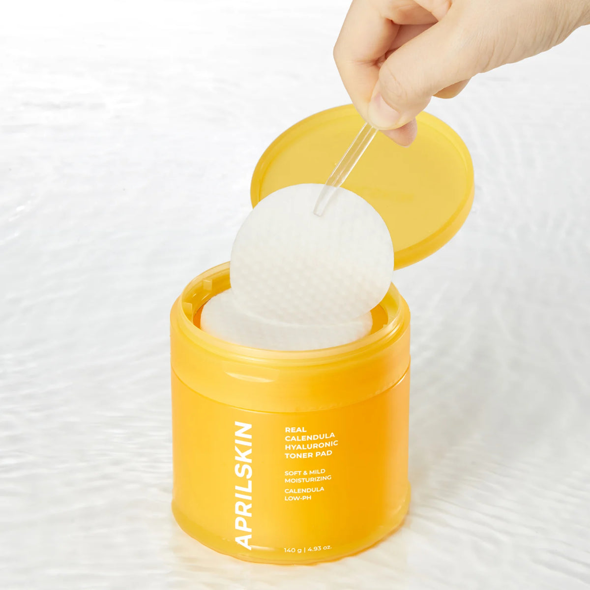 Aprilskin Real Calendula Hyaluronic Toner Pad 140g