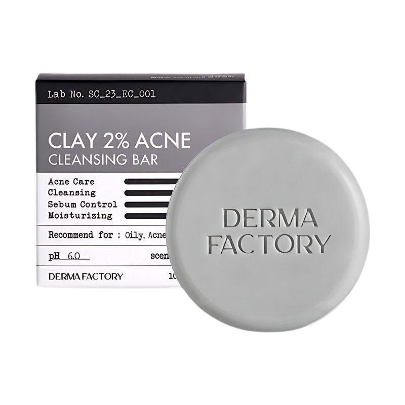 Clay 2% Acne Cleansing Bar