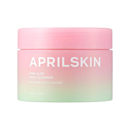 Aprilskin Pink Aloe Pack Cleanser 120g