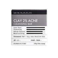 Clay 2% Acne Cleansing Bar