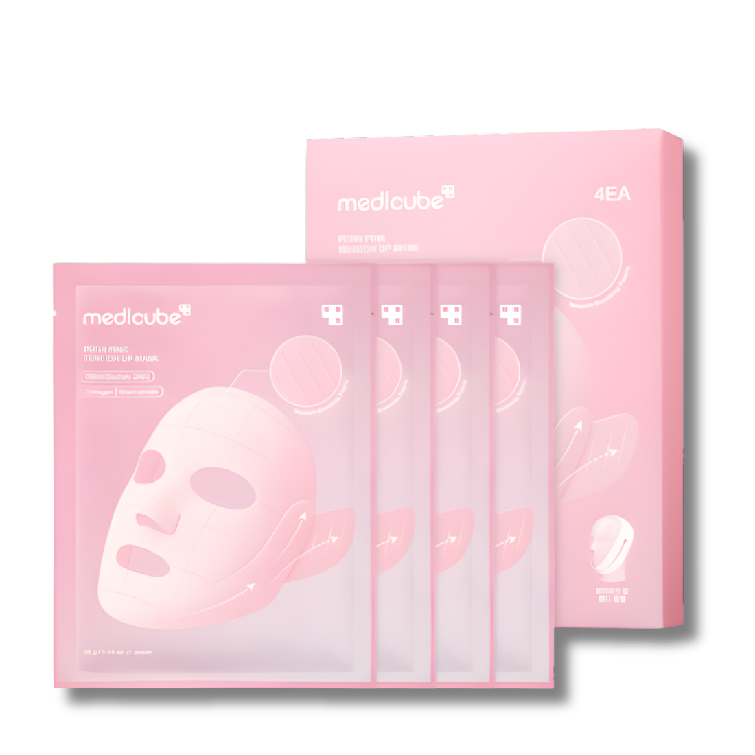 Medicube PDRN Pink Tension Up Mask 4EA