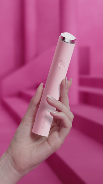 Medicube Age-R Booster Pro Mini Plus Pink + Facial Cleansing Device Head Bundle